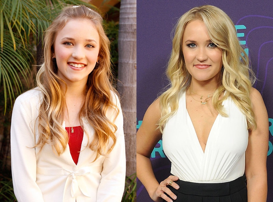 Emily Osment, Hannah Montana, Then and Now.